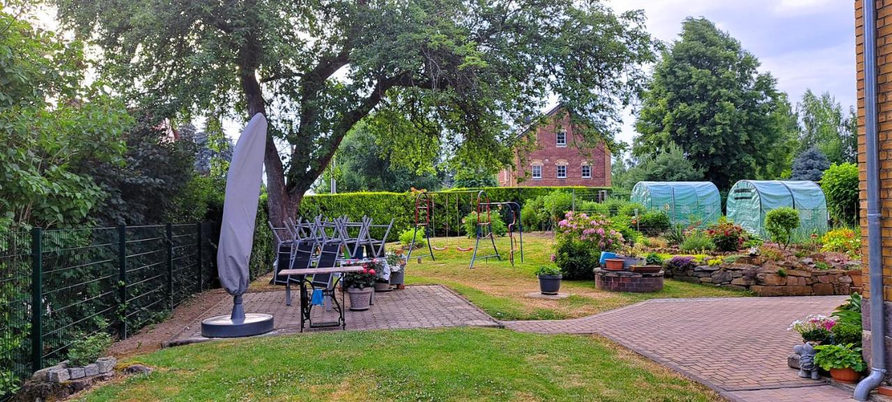 Ferienwohnung Am Viaduktweg Familie Roman Langenleuba-Niederhain 外观 照片